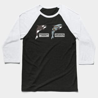 Evolution of the Killer Whale | Games & Upgrades Baseball T-Shirt